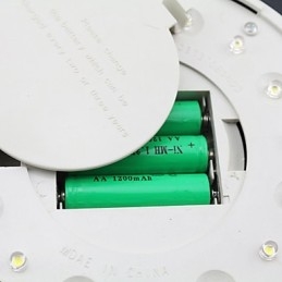 Utomhus Solenergi Vit Villa Väggfäste Trädgård Innergård Dörrväg Ljuslampa