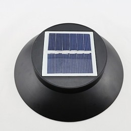 Utomhus Solenergi Vit Villa Väggfäste Trädgård Innergård Dörrväg Ljuslampa
