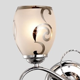 Vägglampetter Crystal Modern Contemporary Metal