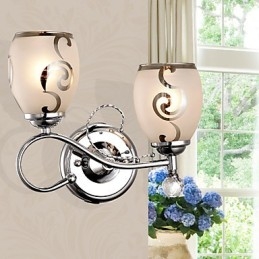 Vägglampetter Crystal Modern Contemporary Metal