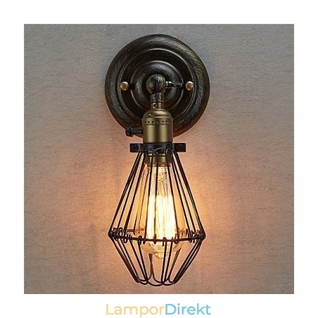 Vintage Stil Industriell Öppning Och Stängning Ljus Vägglampa Bur Lampa Loft Återställa Antika Sätt Vägglampa Vintage Stil Industriell Öppning Och Stängning Ljus Vägglampa Bur Lampa Loft Återställa Antika Sätt Vägglampa
