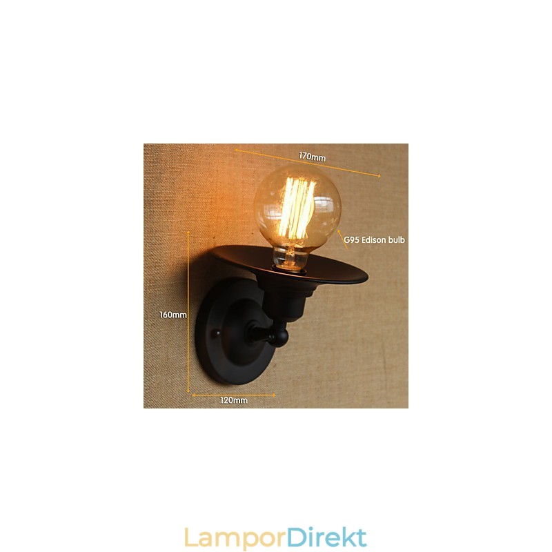 Retro Minimalistisk Sänggångstrappa Balkong Dekorativ Vägglampa