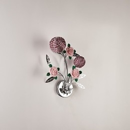 Vägglampetter Crystal Modern Contemporary Metal