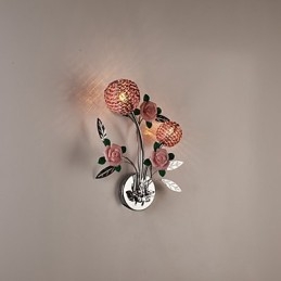 Vägglampetter Crystal Modern Contemporary Metal