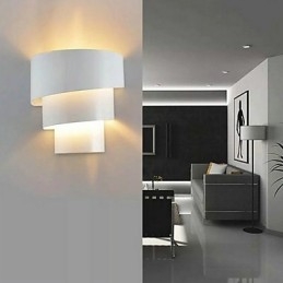 Högkvalitativ Modern Modedesign Spiralvägglampa Kreativ Vägglampa