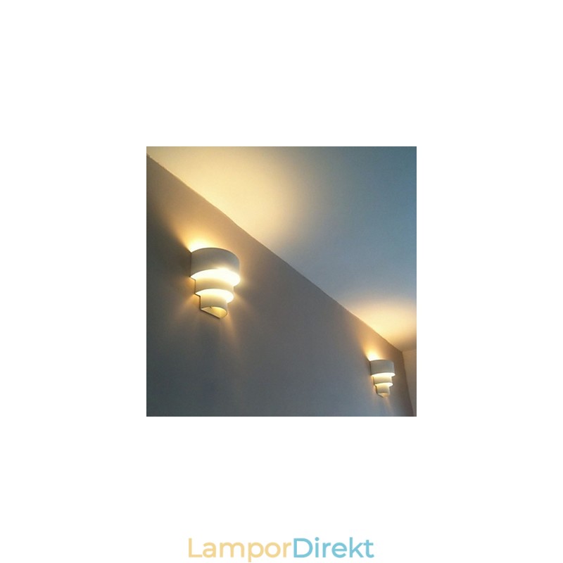 Högkvalitativ Modern Modedesign Spiralvägglampa Kreativ Vägglampa
