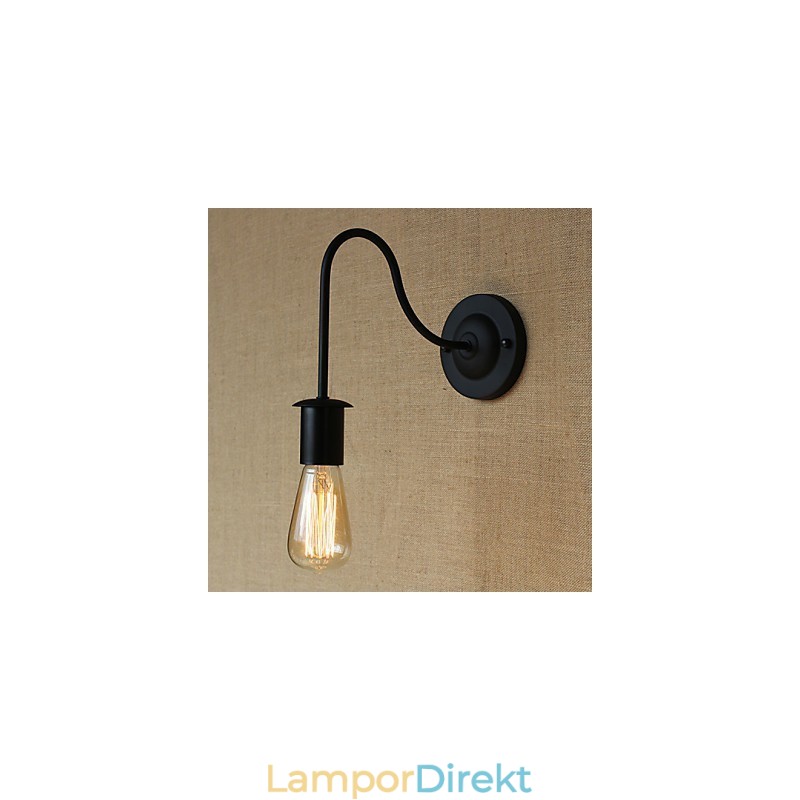 American Country Pastoral Enkelhet Kreativ Personlighet Retro Dekorativ Vägglampa Gångtrappa