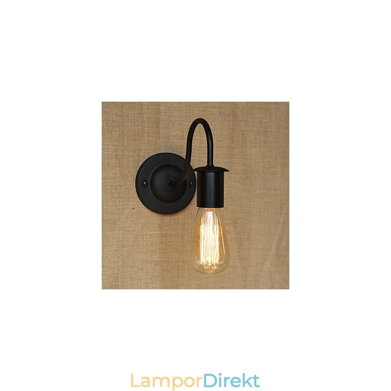 American Country Pastoral Enkelhet Kreativ Personlighet Retro Dekorativ Vägglampa Gångtrappa