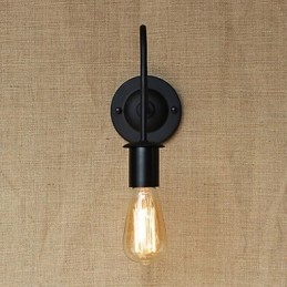 American Country Pastoral Enkelhet Kreativ Personlighet Retro Dekorativ Vägglampa Gångtrappa