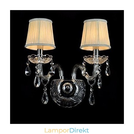 Crystal Mini Style Vägglampor Ljus Vägglampor Modernt Samtida Glas