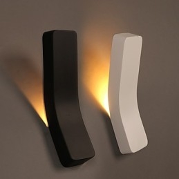 Kontrakterade Och Samtida Kreativa Böjda Smidesjärn Vägglampa Power Lights