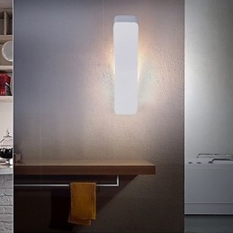 Kontrakterade Och Samtida Kreativa Böjda Smidesjärn Vägglampa Power Lights