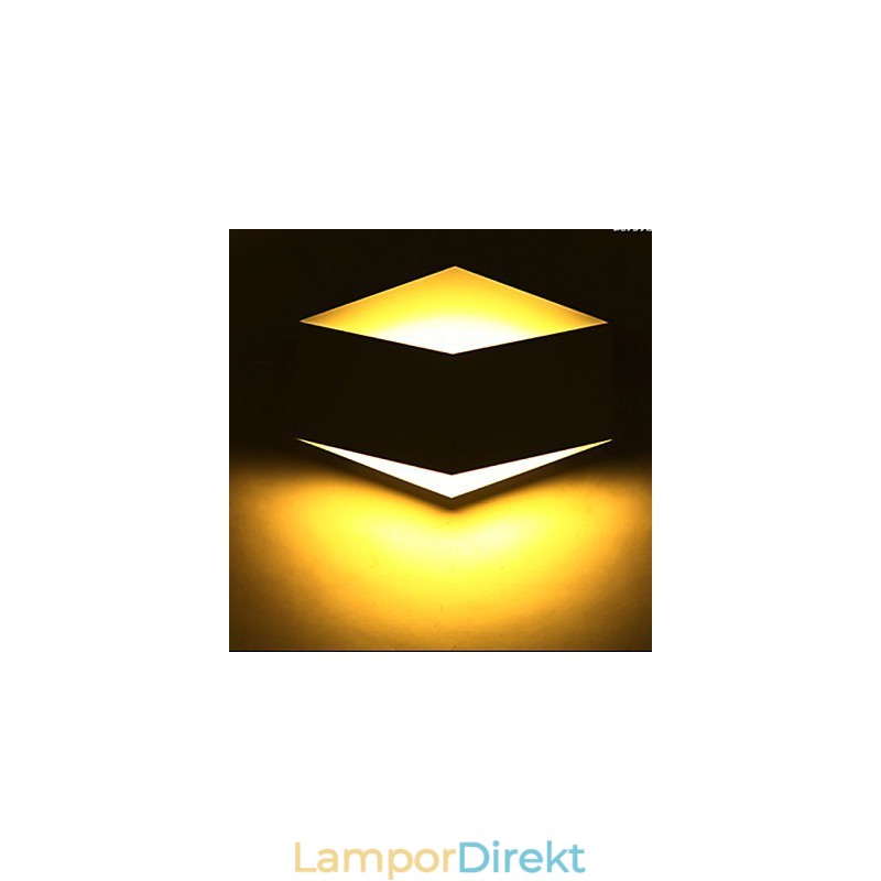 Creative Diamond Akryl Vägglampa Light