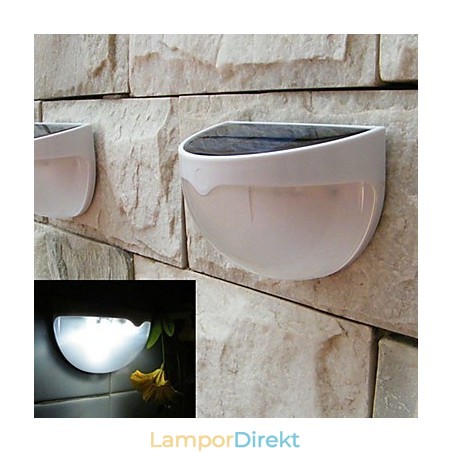 Soldriven Lampa Utomhus Trädgårdsljus Automatisk Sensoraktiverad Solcellslampa (Vit) Soldriven Lampa Utomhus Trädgårdsljus Automatisk Sensoraktiverad Solcellslampa (Vit)