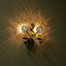 Vägglampetter Crystal Mini Style Modern Contemporary Metal