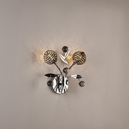 Vägglampetter Crystal Mini Style Modern Contemporary Metal