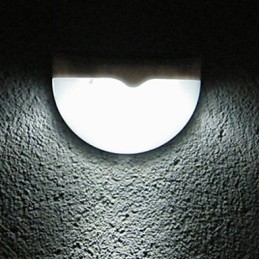 Den Nya Ljud- Och Ljusstyrningen Solar Vägglampa Trädgårdsljus Staket Lampa Ljus Villa