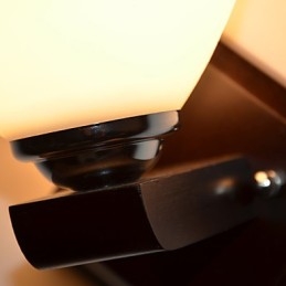 Vägglampa Glas Varm Modern Vägglampa Av Huvudet Av En Säng Lights