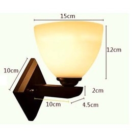 Vägglampa Glas Varm Modern Vägglampa Av Huvudet Av En Säng Lights