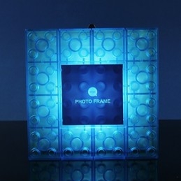 Creative Blocks Ram Ljusfärgad Söta Små Gåvor Vägglampa Bälte Krok Lights