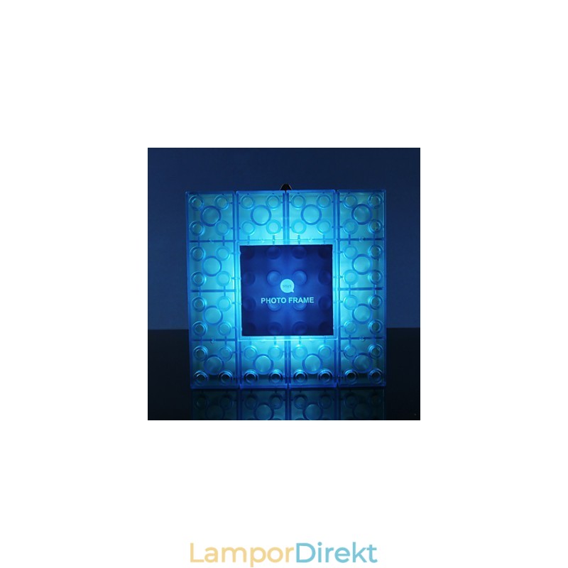 Creative Blocks Ram Ljusfärgad Söta Små Gåvor Vägglampa Bälte Krok Lights