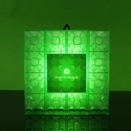 Creative Blocks Ram Ljusfärgad Söta Små Gåvor Vägglampa Bälte Krok Lights