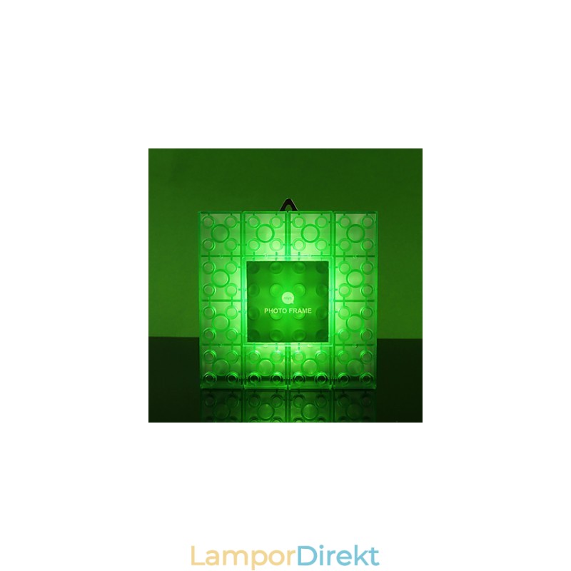 Creative Blocks Ram Ljusfärgad Söta Små Gåvor Vägglampa Bälte Krok Lights