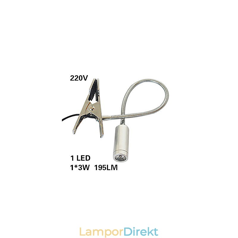 Vägglampa I Aluminium Spotlight Spegellampa
