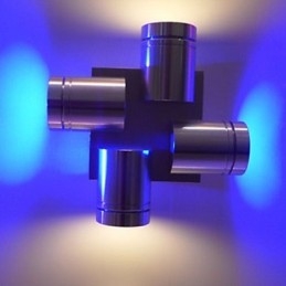 Mini Style Flush Mount Vägglampor Modern Contemporary Metal