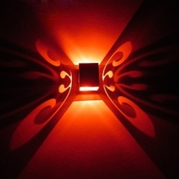 Creative Butterfly Lamp Vägglampa Light
