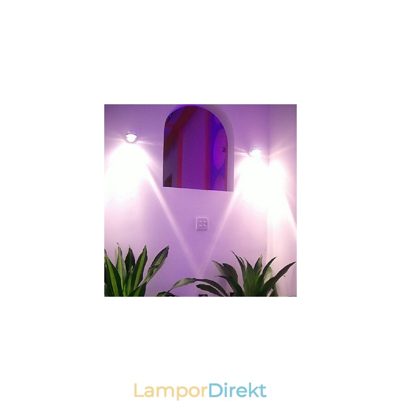Modern Vägglampa Med Spridningsljus Sci Fi-Design