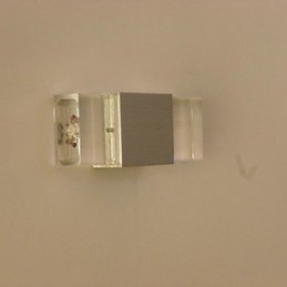 Fyrkantig Aluminium Vägglampa Creative Bar Modell Vägglampetter Modern Contemporary Metal