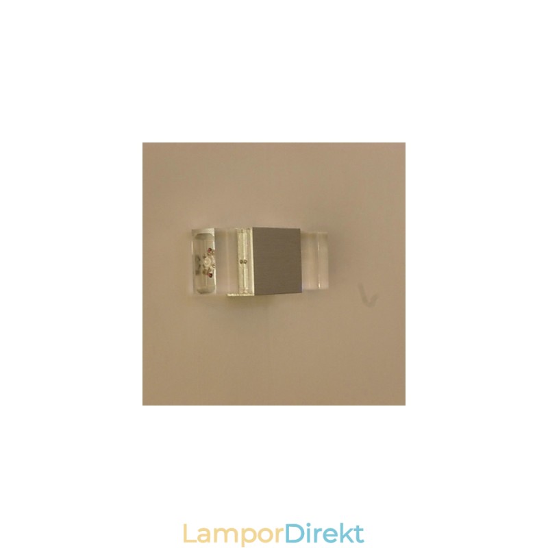 Fyrkantig Aluminium Vägglampa Creative Bar Modell Vägglampetter Modern Contemporary Metal