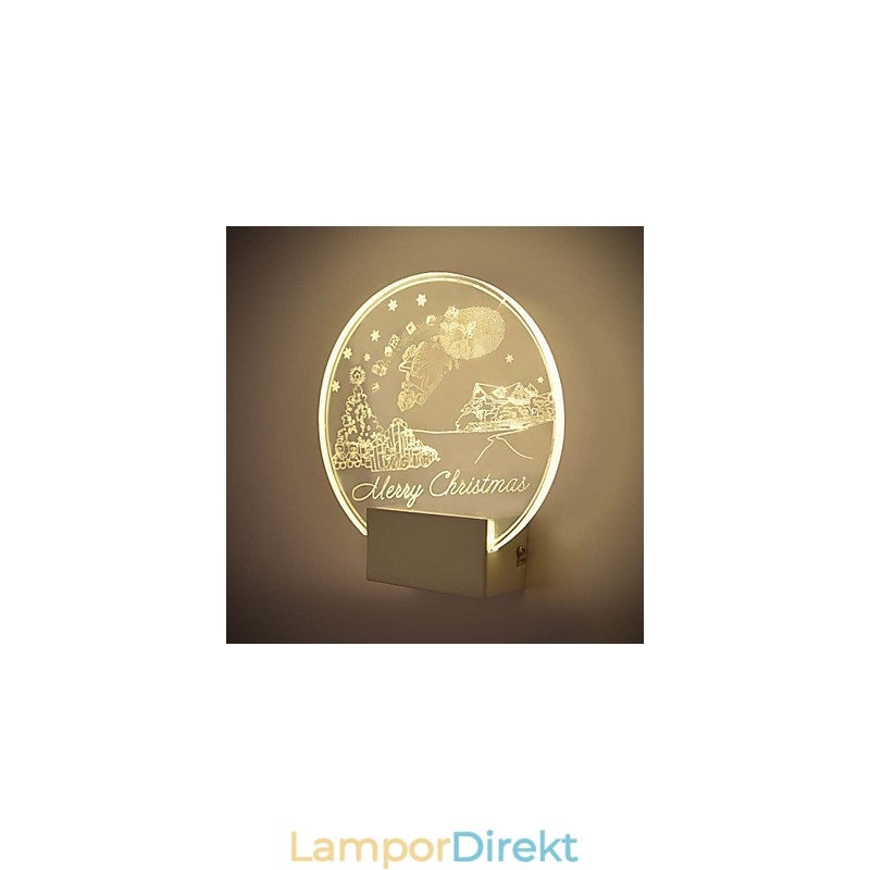 Akryl Vägglampa Pvc Lampa Ljus Modern Contemporary Metal