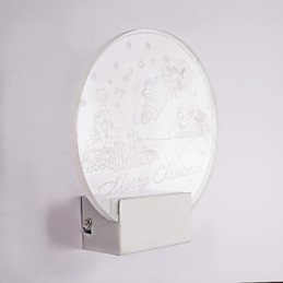 Akryl Vägglampa Pvc Lampa Ljus Modern Contemporary Metal