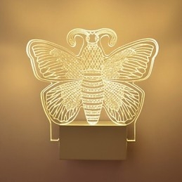 Akryl Vägglampa Pvc Lampa Ljus Modern Contemporary Metal