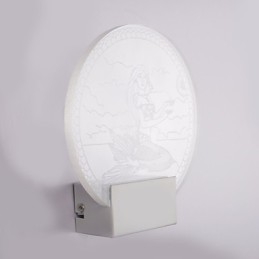 Akryl Vägglampa Pvc Lampa Ljus Modern Contemporary Metal