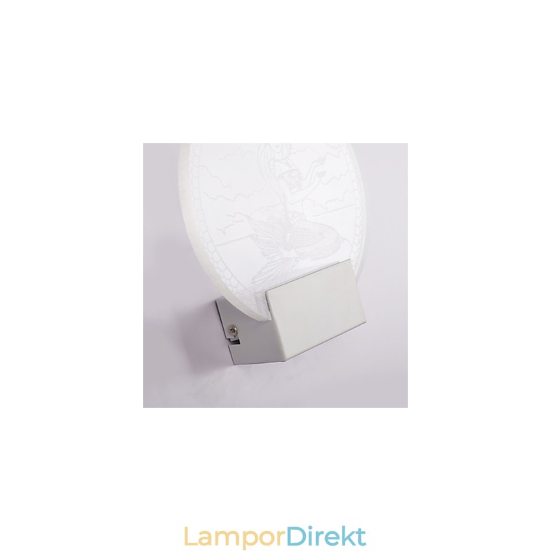 Akryl Vägglampa Pvc Lampa Ljus Modern Contemporary Metal