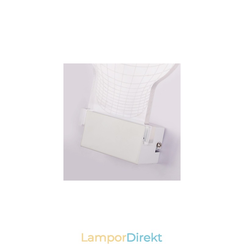 Akryl Vägglampa Pvc Lampa Ljus Chip Modern Contemporary Metal