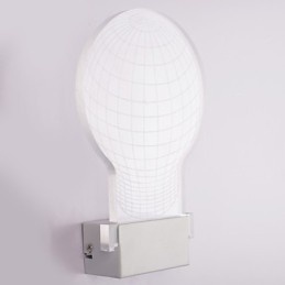 Akryl Vägglampa Pvc Lampa Ljus Chip Modern Contemporary Metal