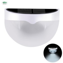 Soldriven Vattentät Ip55 Lampa Vit + Svart