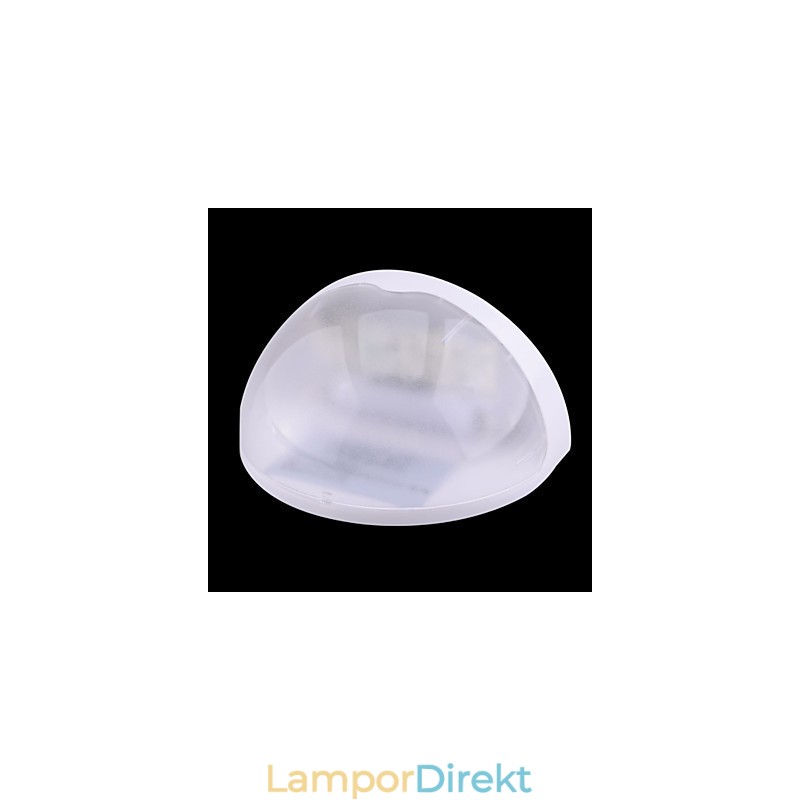 Soldriven Vattentät Ip55 Lampa Vit + Svart