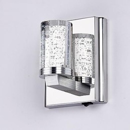 Mini Vägglampa 1Light Konstnärlig Rostfri Stålplätering
