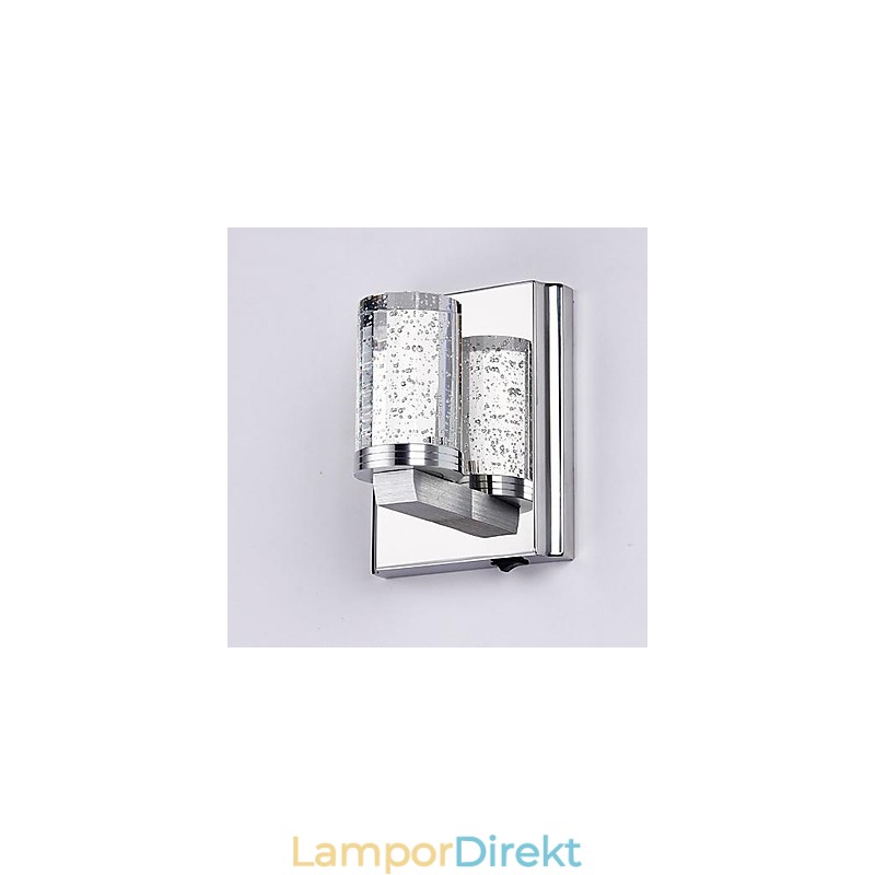 Mini Vägglampa 1Light Konstnärlig Rostfri Stålplätering