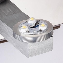 Mini Vägglampa 1Light Konstnärlig Rostfri Stålplätering