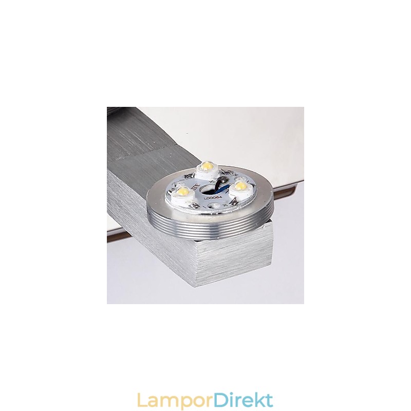 Mini Vägglampa 1Light Konstnärlig Rostfri Stålplätering