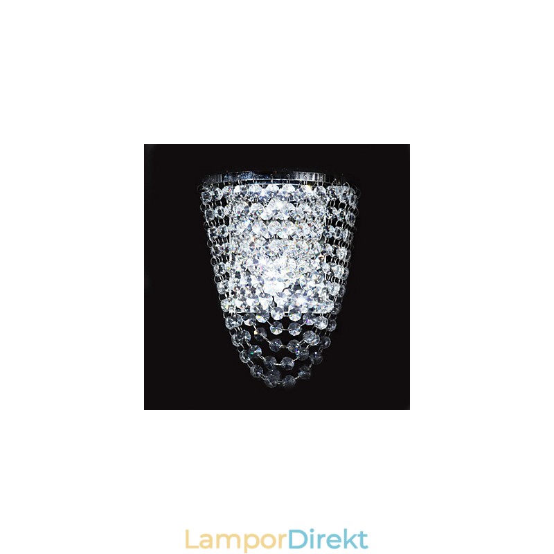 Crystal Flush Mount Vägglampor Modern Contemporary Metal