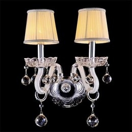 Crystal Mini Style Vägglampor Ljus Vägglampor Modernt Samtida Glas