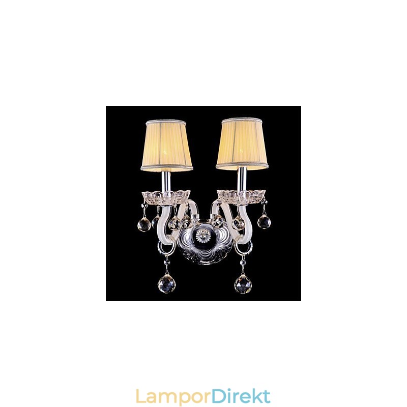 Crystal Mini Style Vägglampor Ljus Vägglampor Modernt Samtida Glas