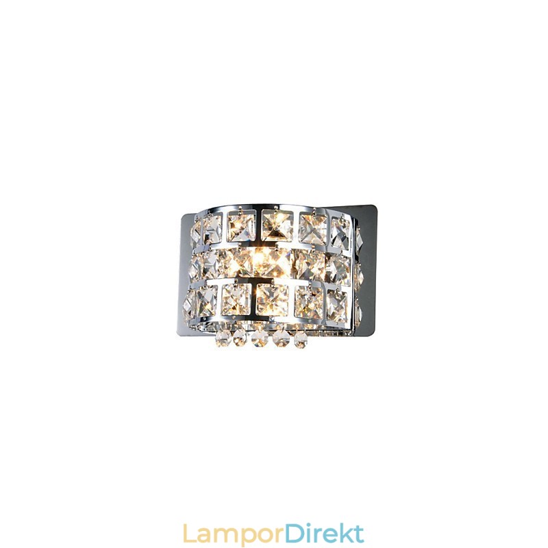 Crystal Flush Mount Vägglampor Modern Contemporary G4 Metal